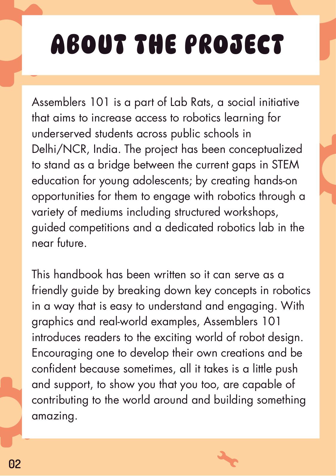 The Assemblers 101 Handbook, page 3 of 24