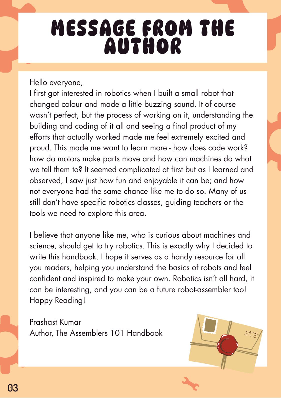 The Assemblers 101 Handbook, page 4 of 24